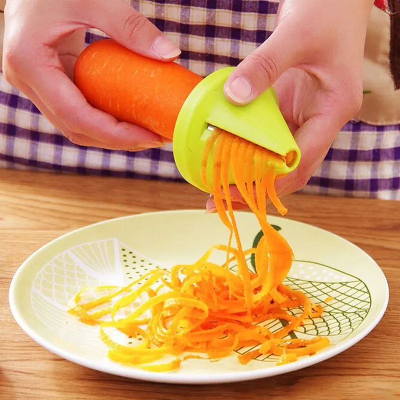 Vegetable Slicer Spiral Peeler – Manual Spiralizer and Fruit Cutter 3