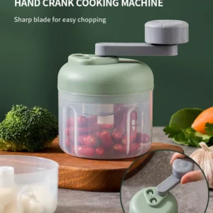 Manual Meat Mincer – Garlic Chopper and Vegetable Cutter 1